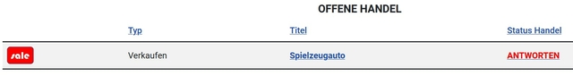 Eigener Handel 1
