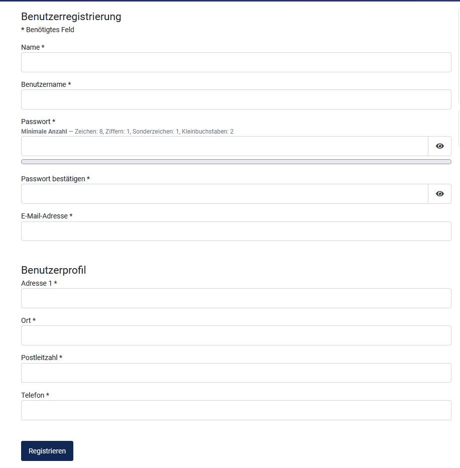 Registrieren bild